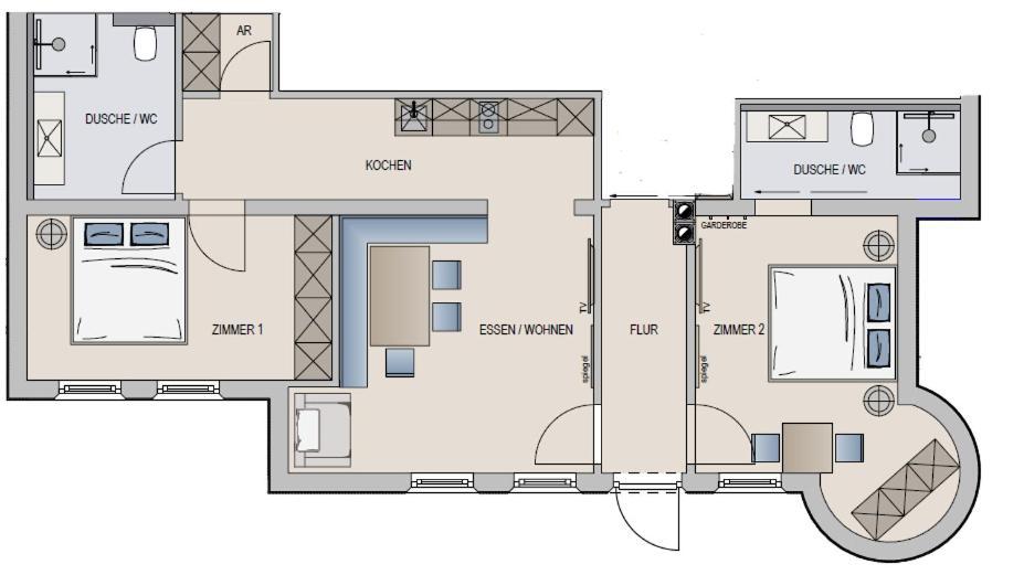 Haus Dominik Daire See Dış mekan fotoğraf
